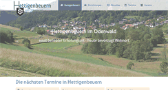 Desktop Screenshot of hettigenbeuern.de